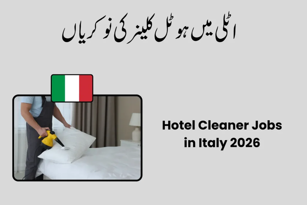 Hotel Cleaner Jobs in Italy 2026