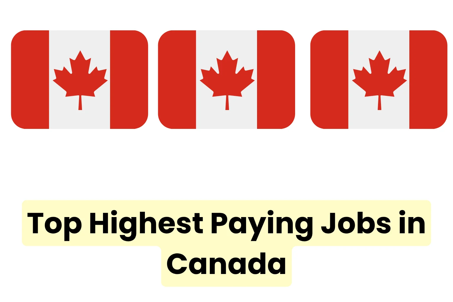 Top Highest Paying Jobs in Canada