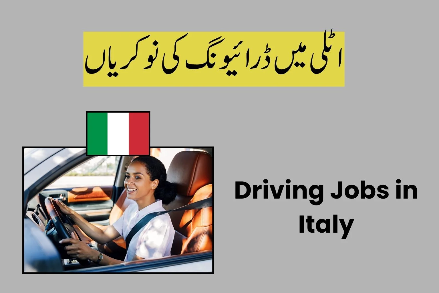 Driving Jobs in Italy 2026-2027
