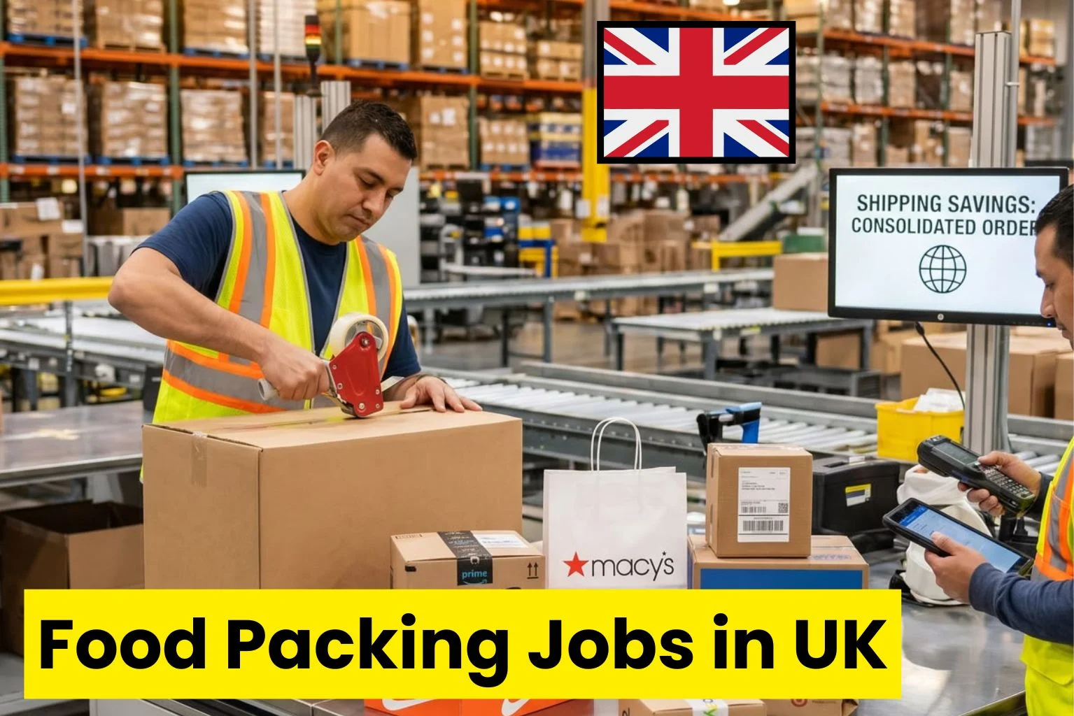 Food Packing Jobs in UK